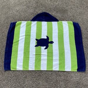 Pottery Barn Kids hooded beach towel